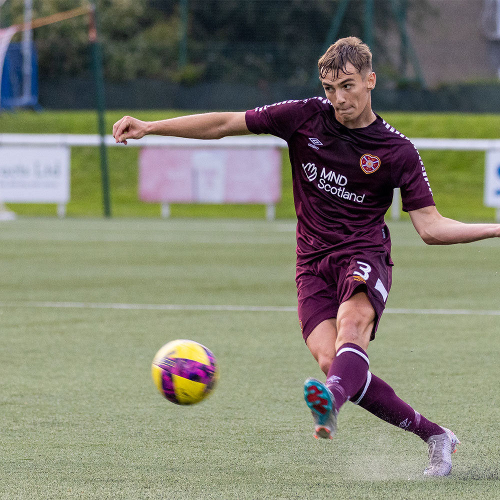 Jenna Up And Running In Maroon – Hearts